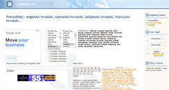 Desktop Screenshot of pogledaj.name